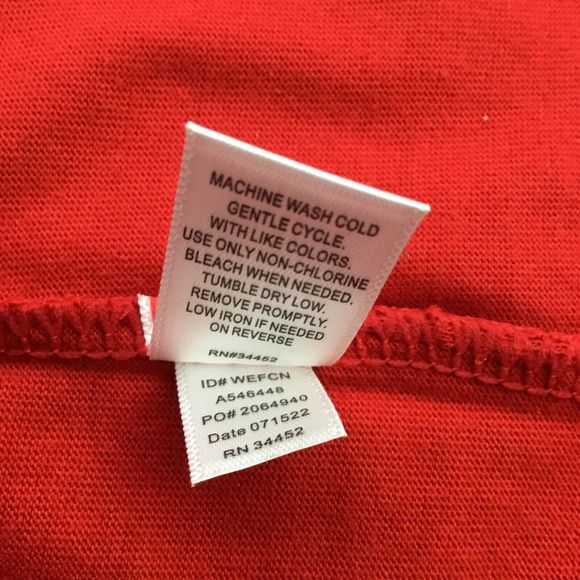 Cuddl Duds Womens Lounge Shirt sz XL Stay Cozy Snowflake Graphics Red NEW - Picture 7 of 7